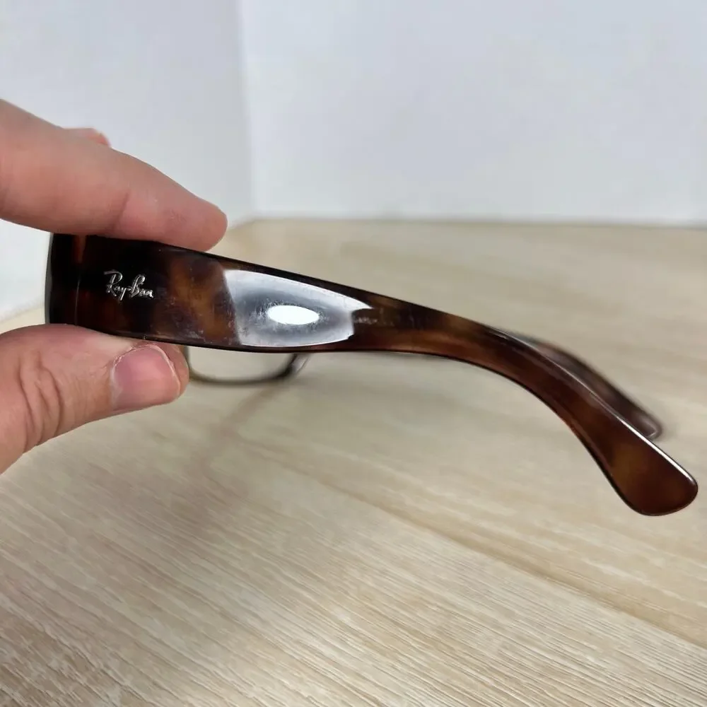 Ray-Ban RB4095 642/57 Sunglasses Frames Only Tortoise Shell Italy Wrap